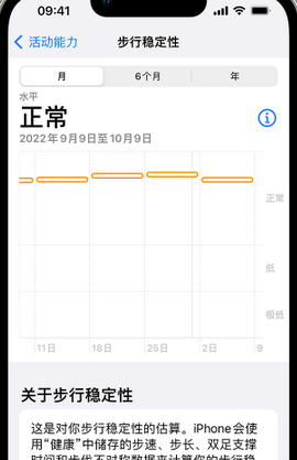 城东iPhone手机维修如何在iPhone开启'步行稳定性通知'