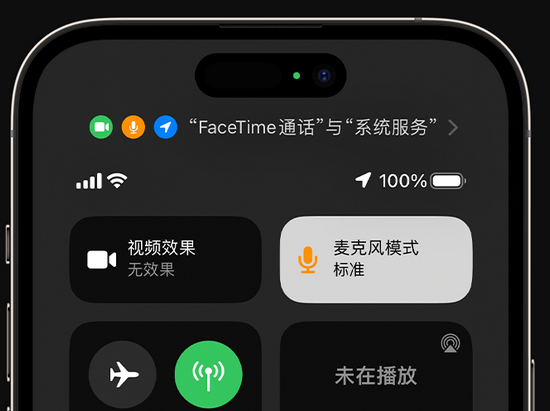 城东苹果授权维修网点分享iPhone在通话时让你的声音更清晰 