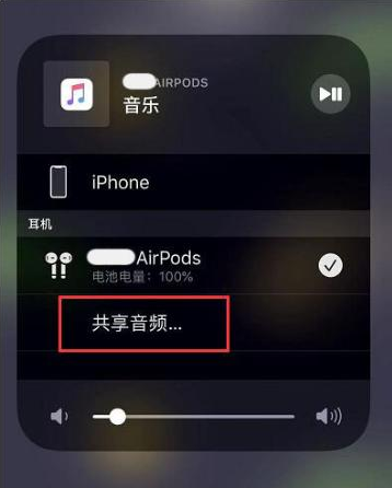 城东苹果14音频维修点分享iPhone14音频共享设置方法 