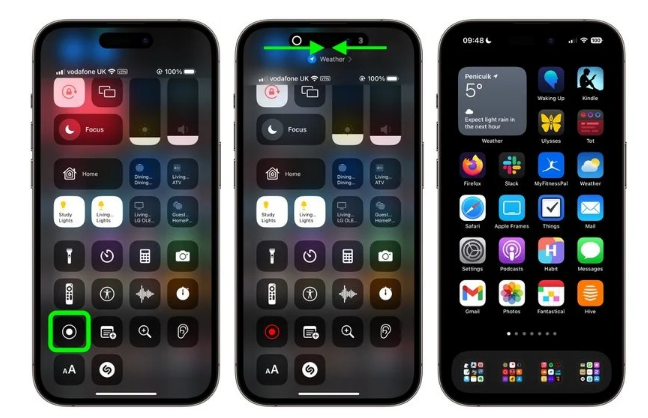 城东苹果手机维修分享iPhone14录屏如何隐藏灵动岛和红色指示器 