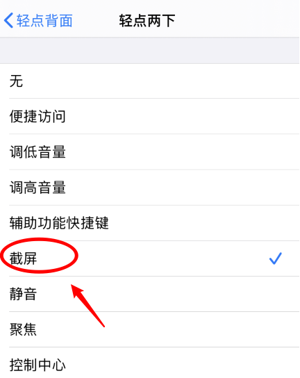 城东苹果手机维修分享iPhone12如何启用双击截屏 